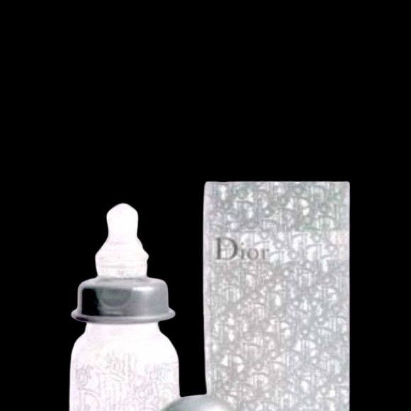 Baby Dior Limited Edition Baby Couture Jacquard Trotter Baby Bottle - Picture 11 of 14